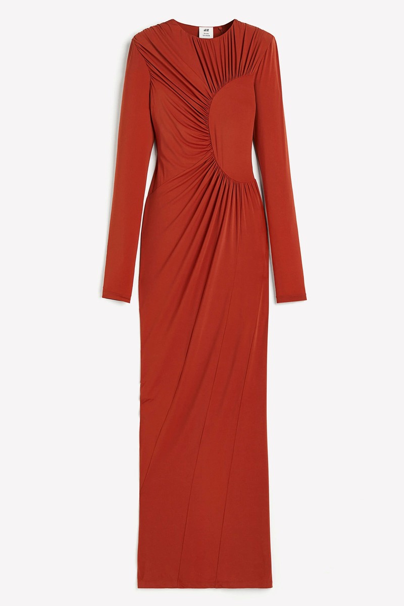 Gathered Bodycon Dress
