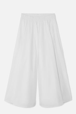A-Line Poplin Skirt