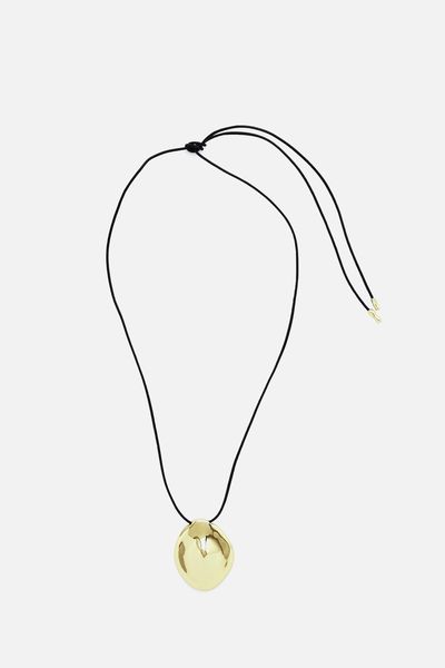 Organic-Shaped Pendant Necklace from COS