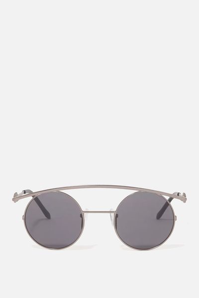 Retro XL Round Sunglasses from Karen Wazen