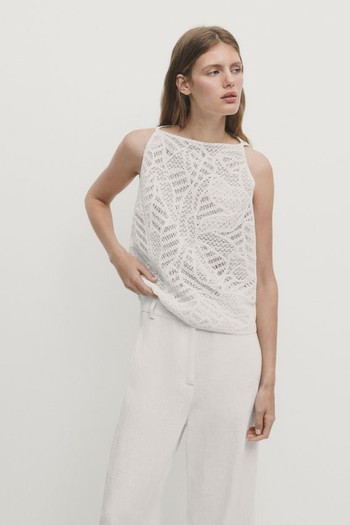 Crochet Top from Massimo Dutti