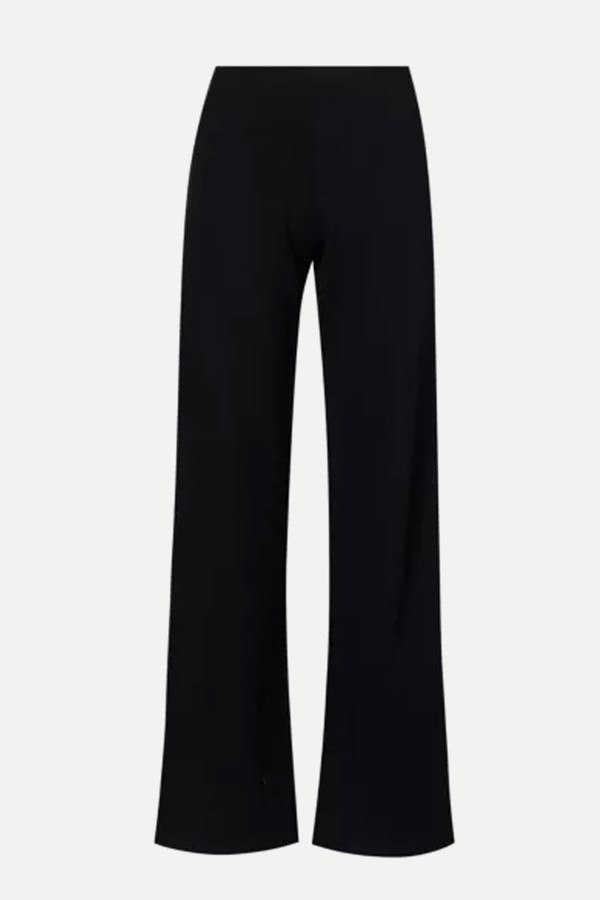 Rio Wide-Leg Mid-Rise Stretch Woven-Blend Trousers from Leset