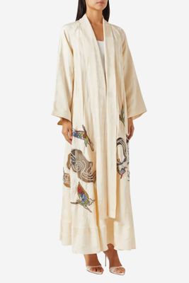 Butterfly Sequin-Embellished Abaya from Sui Abaya