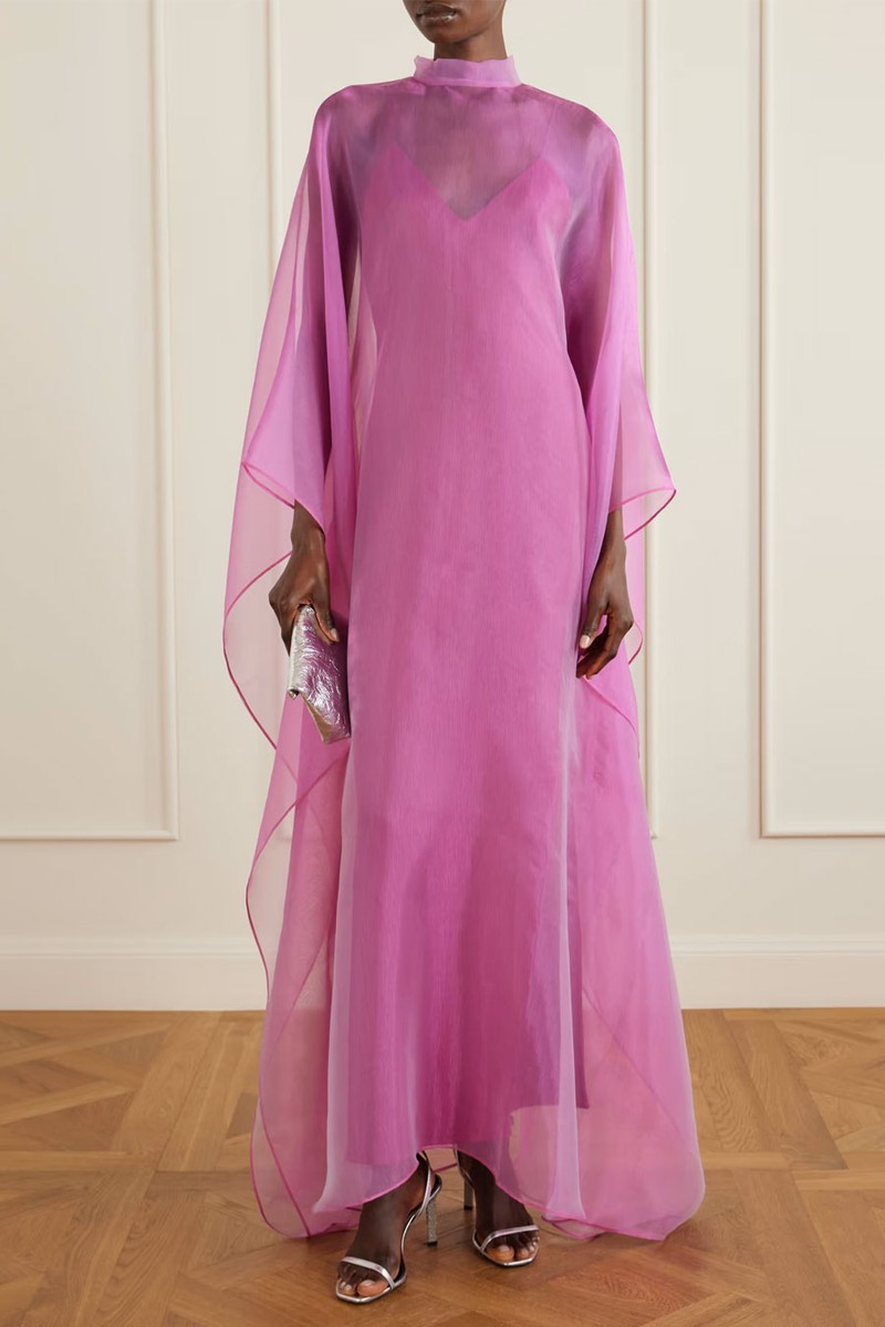 Sphinx Organza Turtleneck Gown from Taller Marmo