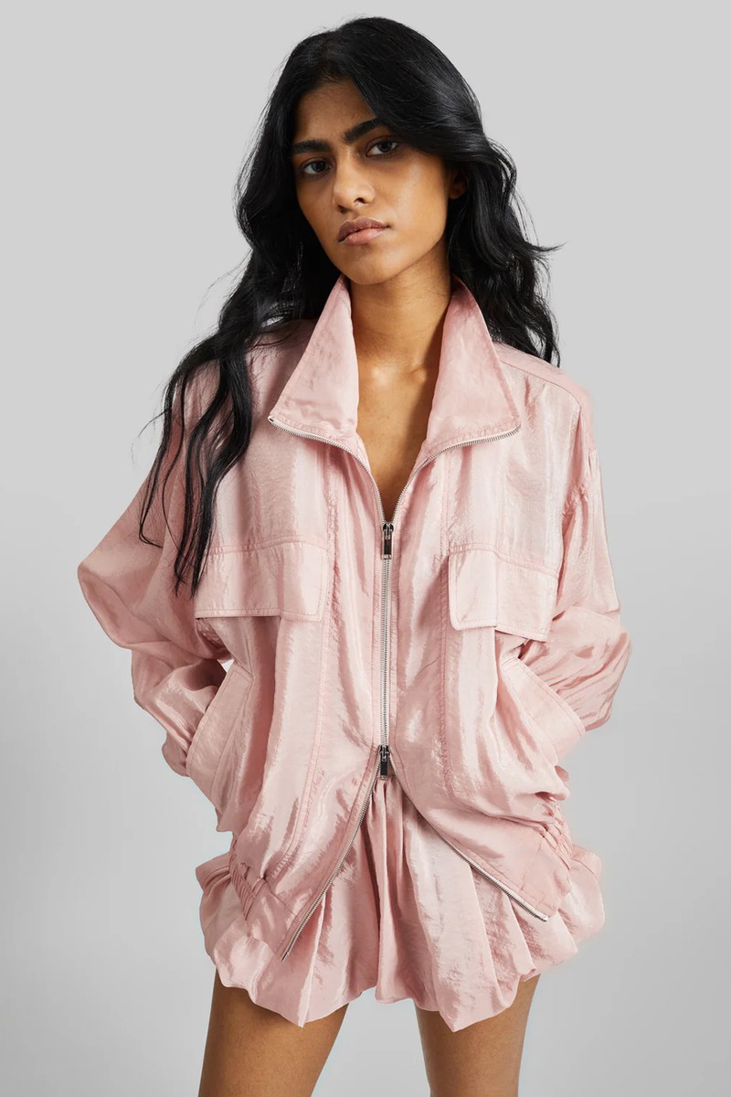 Drea Sheer Bomber Jacket from The Frankie Shop