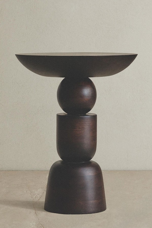 Wooden Side Table from Zara Home