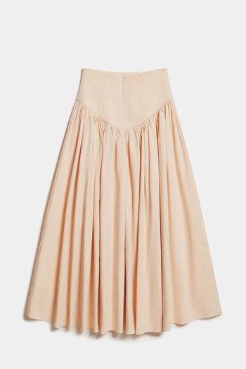 Cotton Midi Skirt from Limé