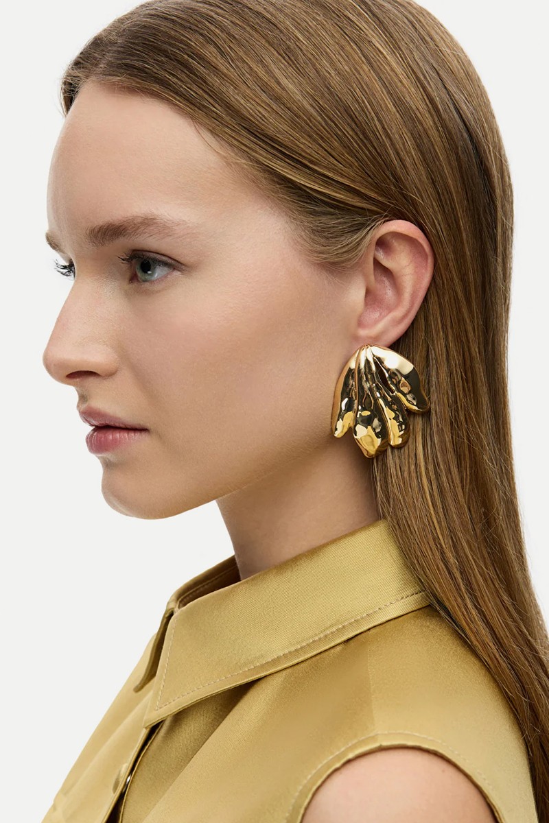 Textured Earrings from Ipekyol
