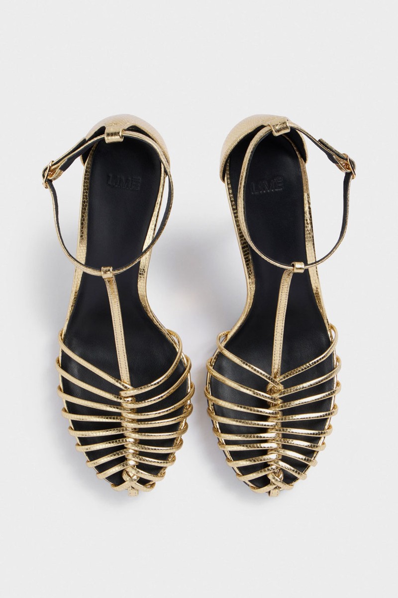 Leather Heeled Sandals from Limé
