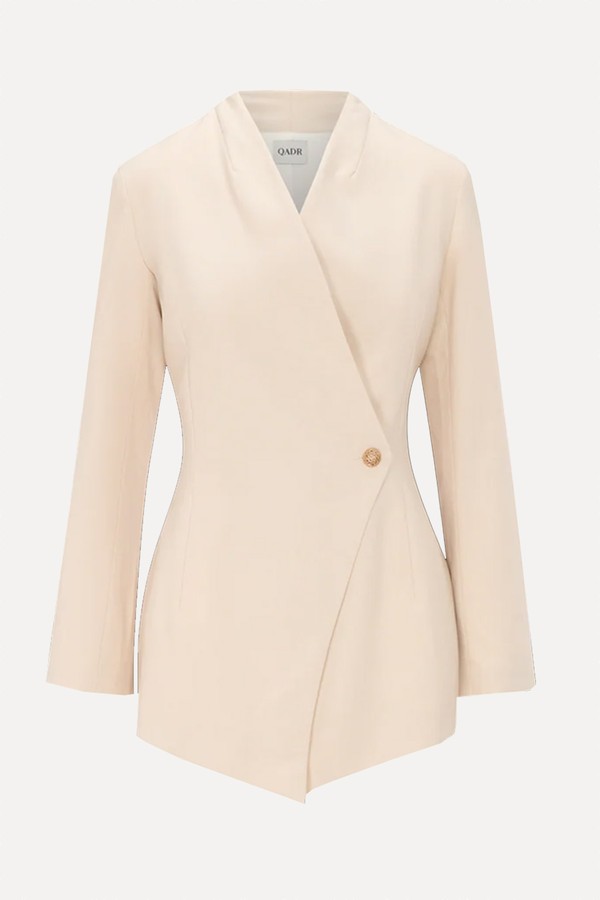 Linen “Muse” Jacket from Qadr