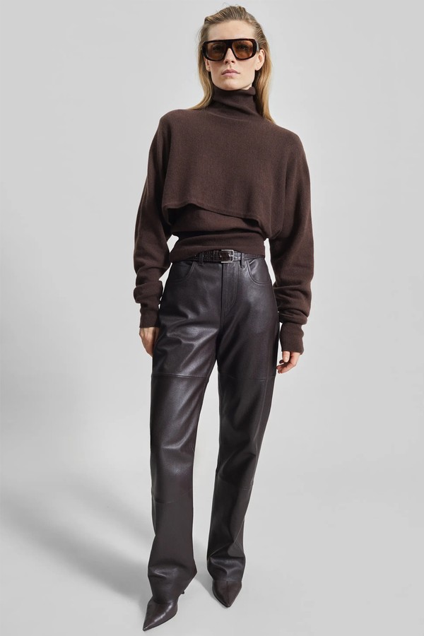 Lausanne Cashmere Detachable Layered Knit Set from The Frankie Shop