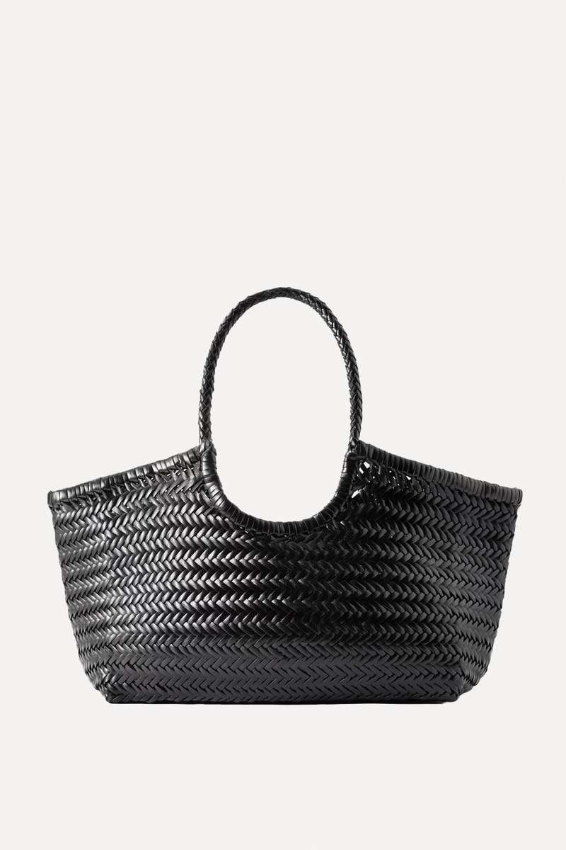 Nantucket Large Woven Leather Tote from Dragon Diffusion