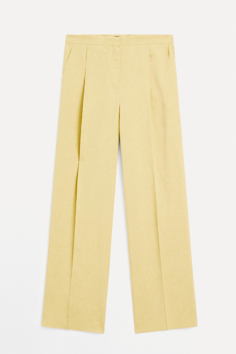 Suit Trousers With Dart Detail