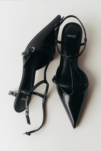 Kitten-Heel Leather Shoes