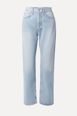 '90s Pinch Waist High-Rise Straight-Leg Jeans from Agolde