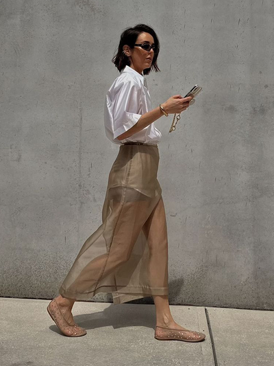 The Micro Trend: Sheer Skirts