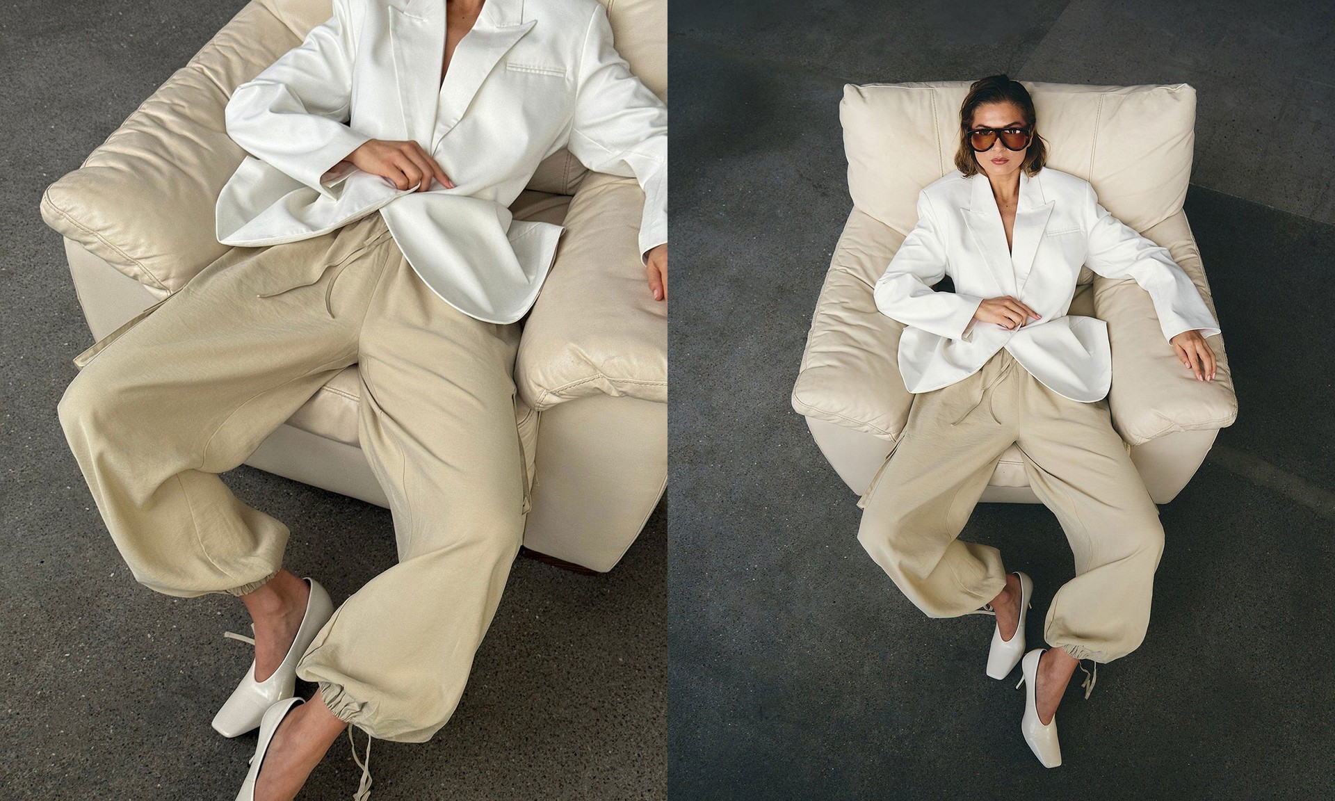 Cargo Balloon Pants, AED 205