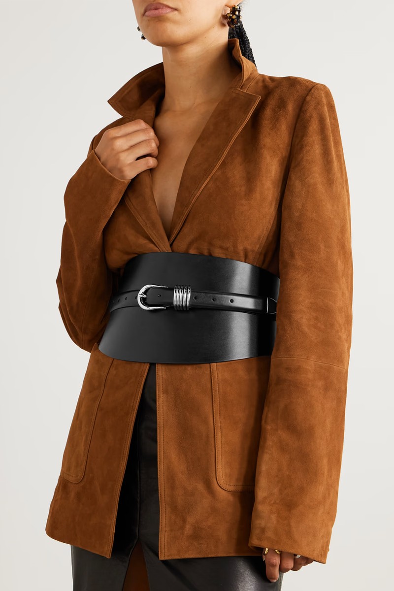 Leather Waist Belt from Déhanche