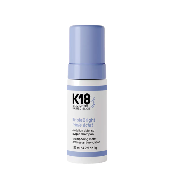 TripleBright Oxidation Defense Purple Shampoo from K18