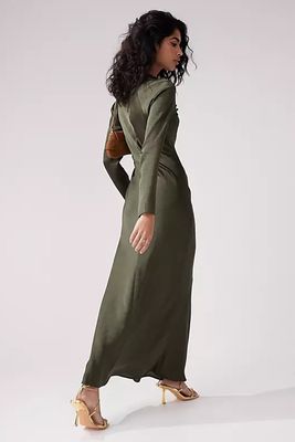 Satin Biased Maxi Dress from ASOS Design