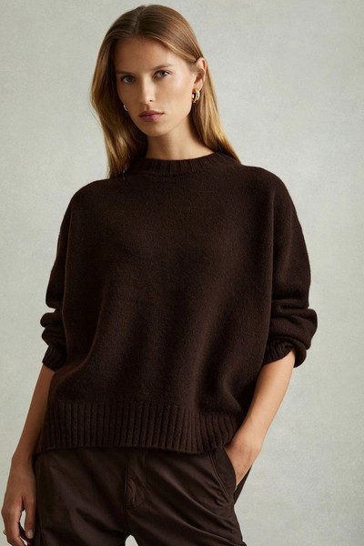 Wool-Cashmere Crew Neck Jumper from Reiss