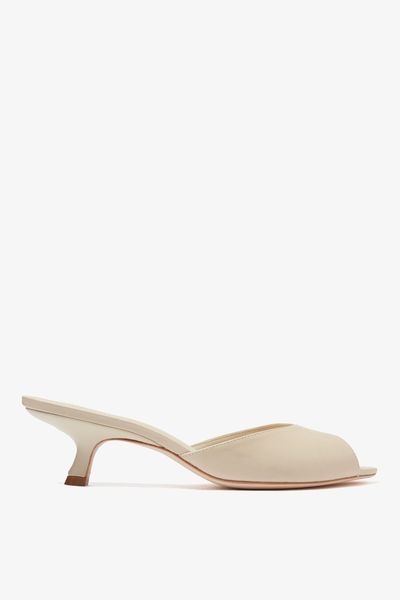 Winnie 50 Peep Toe Mules from Reformation