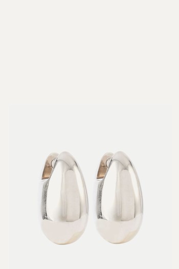 Logo Earrings from Jil Sander