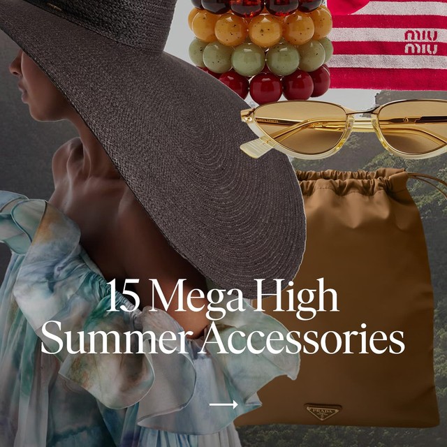 Summer is a time to go big or go home & few things say main character energy quite like a standout a