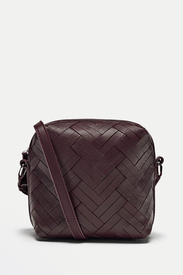 Braided Nappa Leather Bag