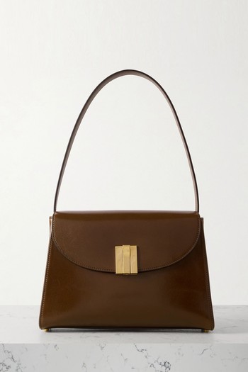 Ollam Small Leather Shoulder Bag from Bally