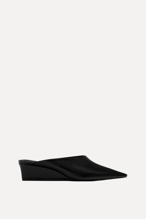 Wedge Heel Mules from Massimo Dutti