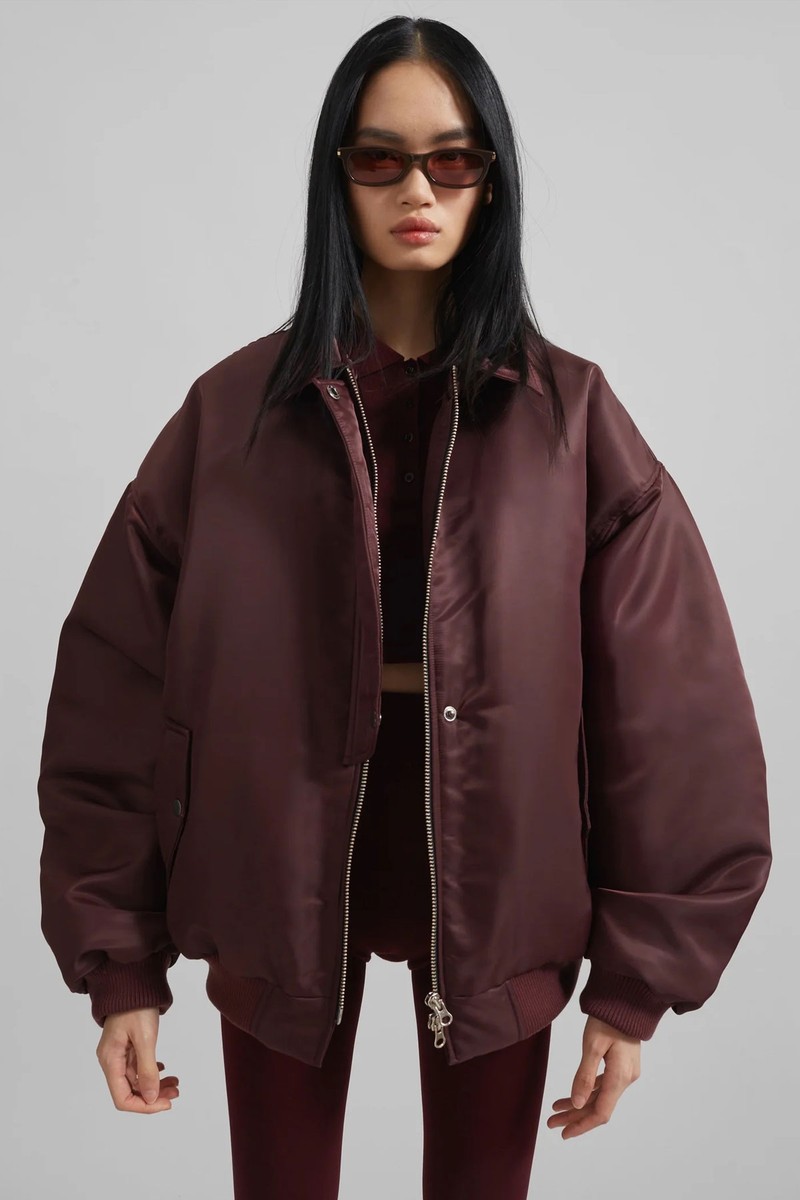 Nalden Padded Bomber Jacket from The Frankie Shop