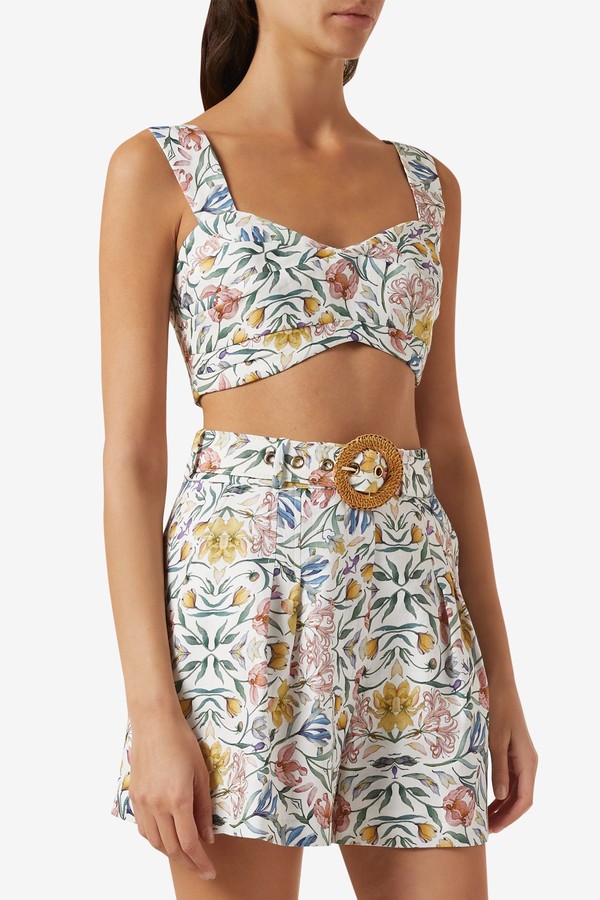 Leighton Crop Top from Dahlia Bianca