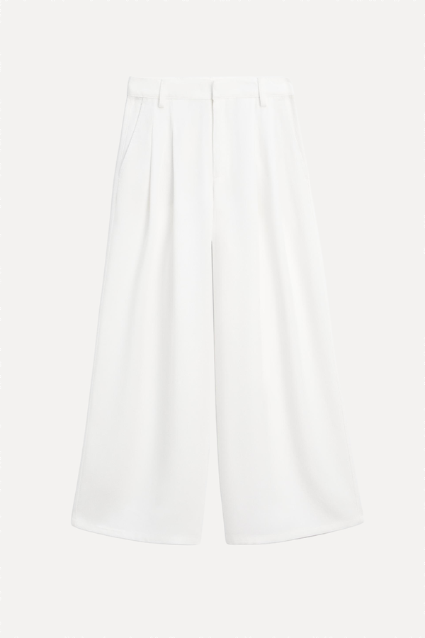 Pleated Wide-Leg Pants from Massimo Dutti