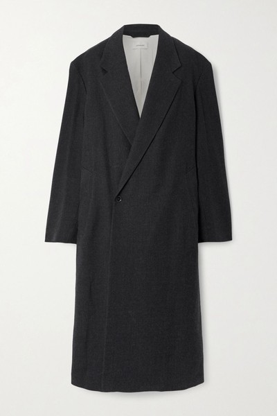 Oversized Double-Breasted Wool Coat from Lemaire