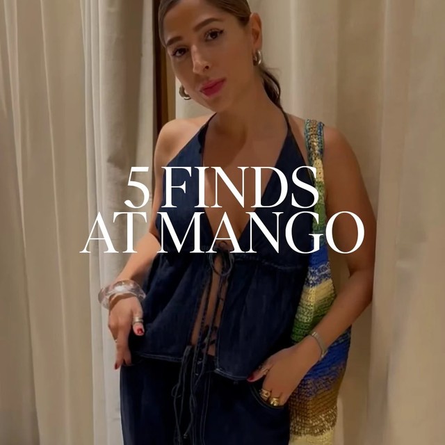 Next up in our 5 Finds series @luludahmash heads to @mango to pick out some of her favourite new pie