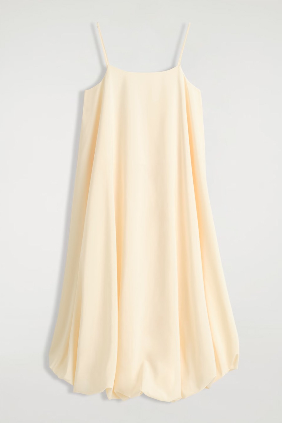 Bubble-Hem Mini Dress