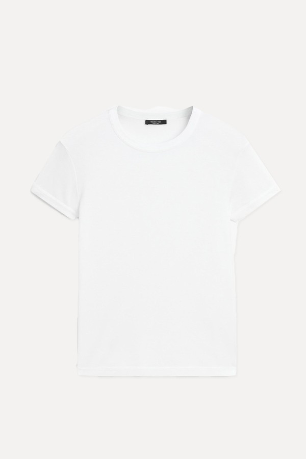 100% Cotton Short-Sleeve T-Shirt from Massimo Dutti