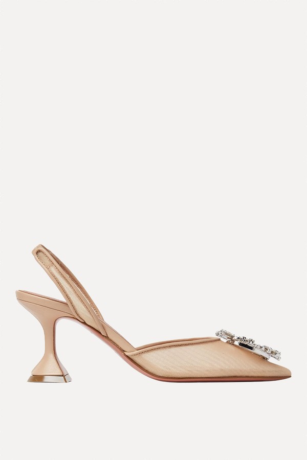 Begum 70 Slingback Pumps from Amina Muaddi