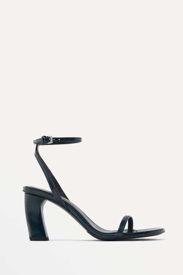 High-Heel Sandals With Strap  from Massimo Dutti