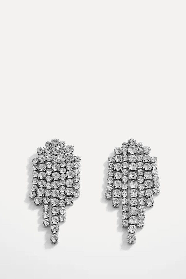 Crystal Waterfall Earrings