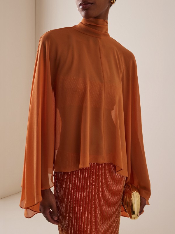 La Isla Palma Chiffon Cape & Top