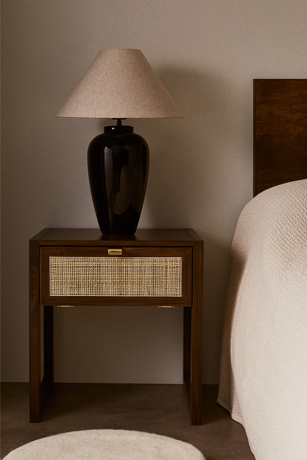 Rattan Bedside Table from H&M