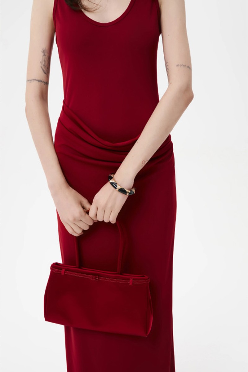 100% Silk Shoulder Bag