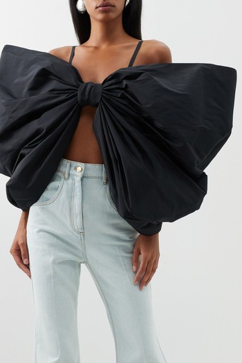 Bow Taffeta Top from Nina Ricci