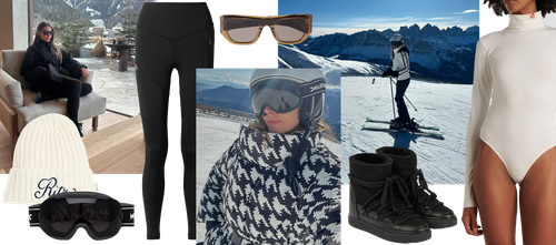 What A Stylish Brand Owner Takes Skiing