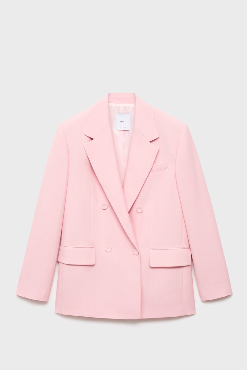 Double-Breasted Suit Jacket