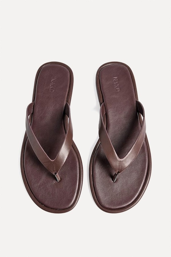 Flat Flip-Flop Sandals
