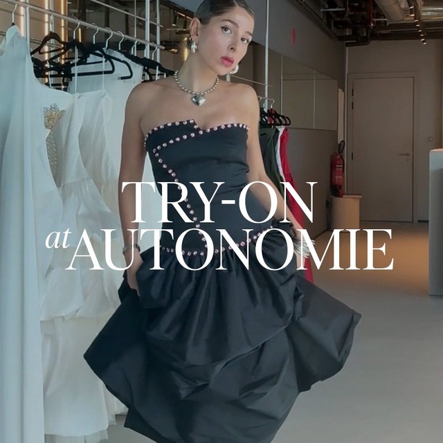 Come with @luludahmash to try on the new summer collection at @autonomie – the Dubai-based brand w
