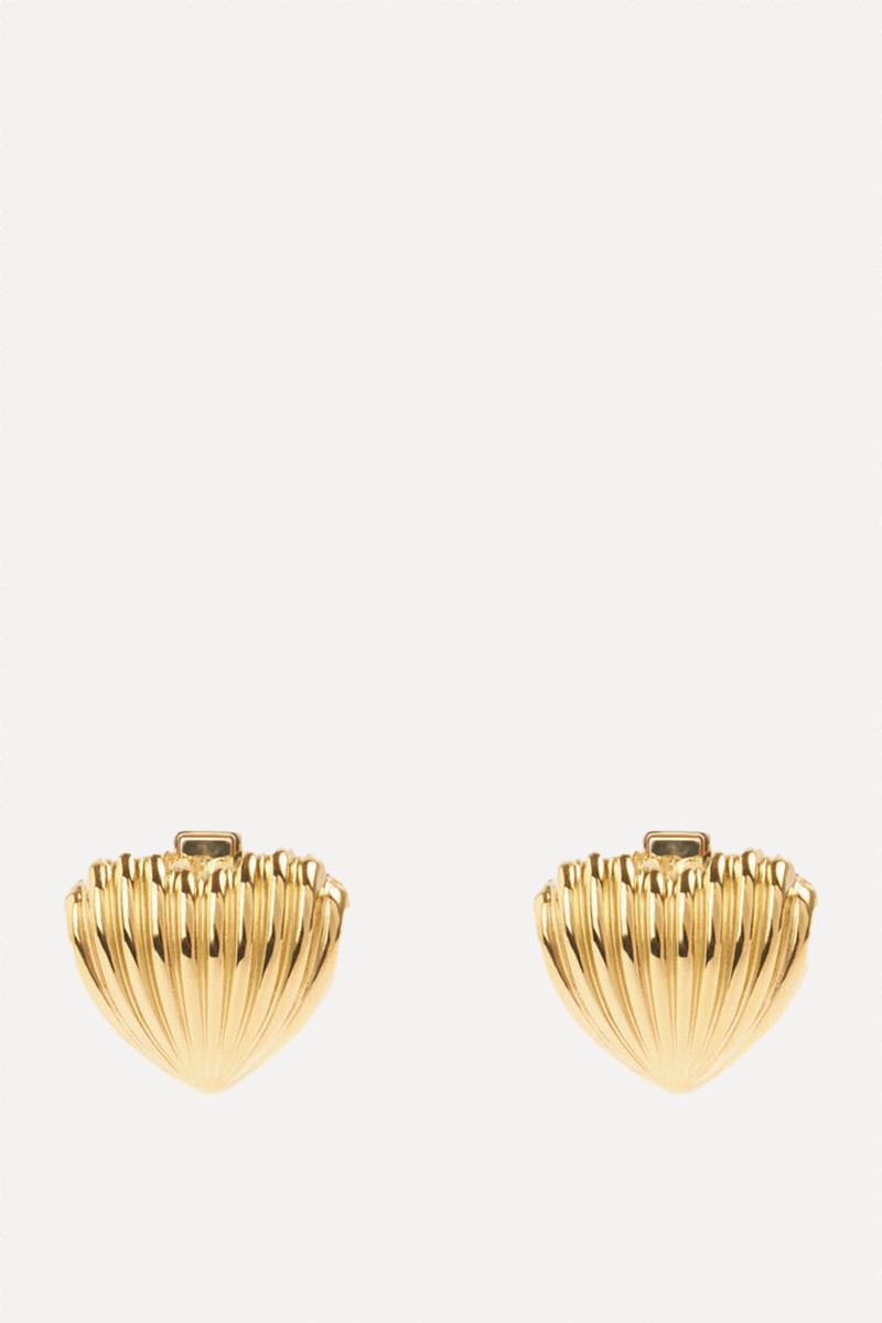 Textured Metal Earrings from Limé